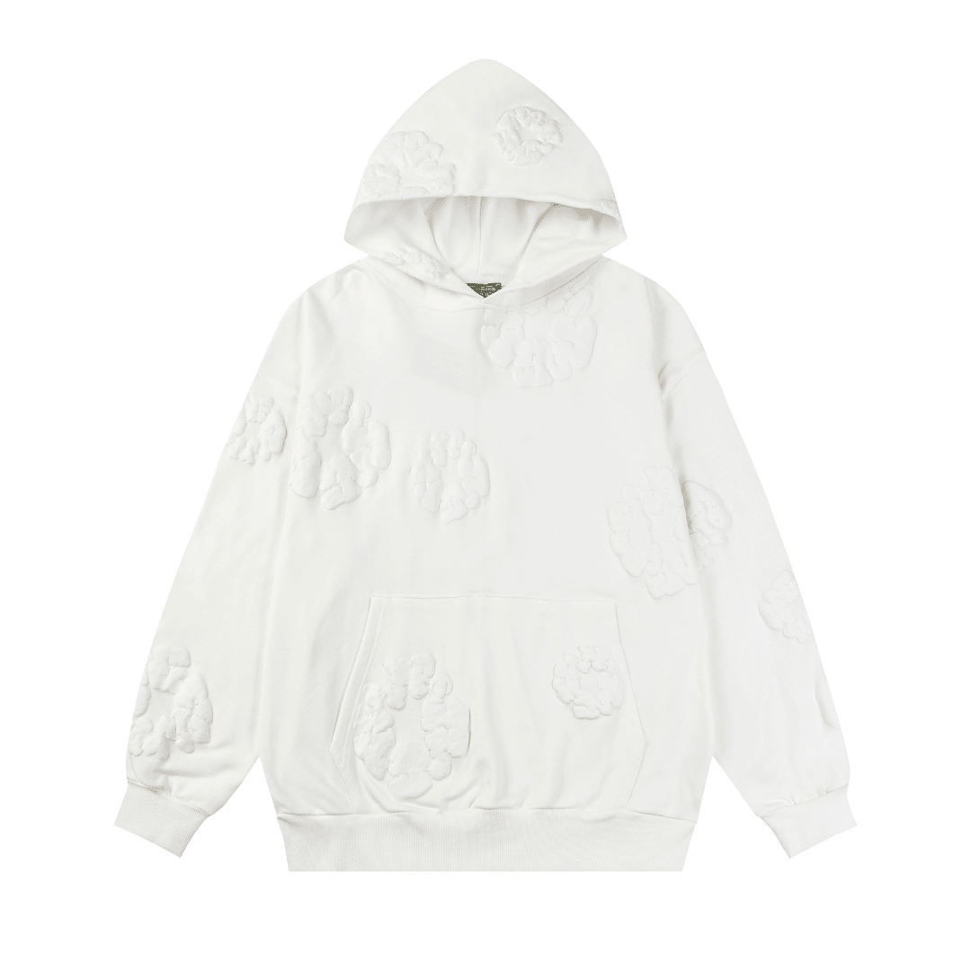 Denim Trs Full White Tracksuit