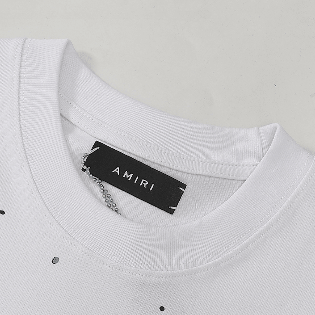 Amr M.A. Drip Collage T-shirt