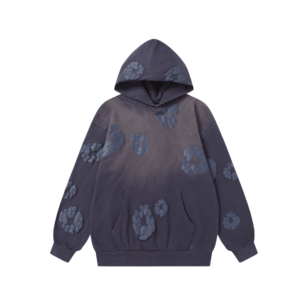 Denim Trs Purple Set