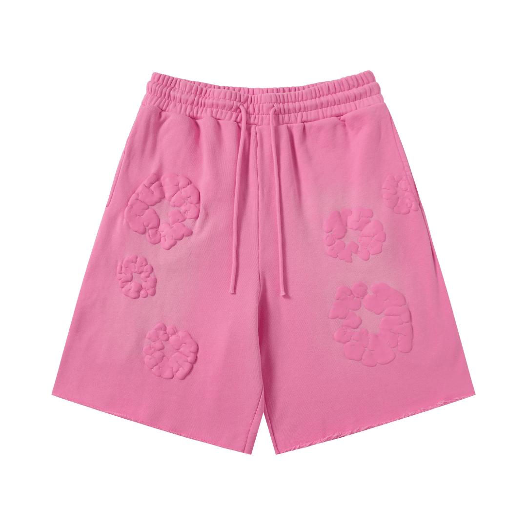 Denim Trs Pink Set