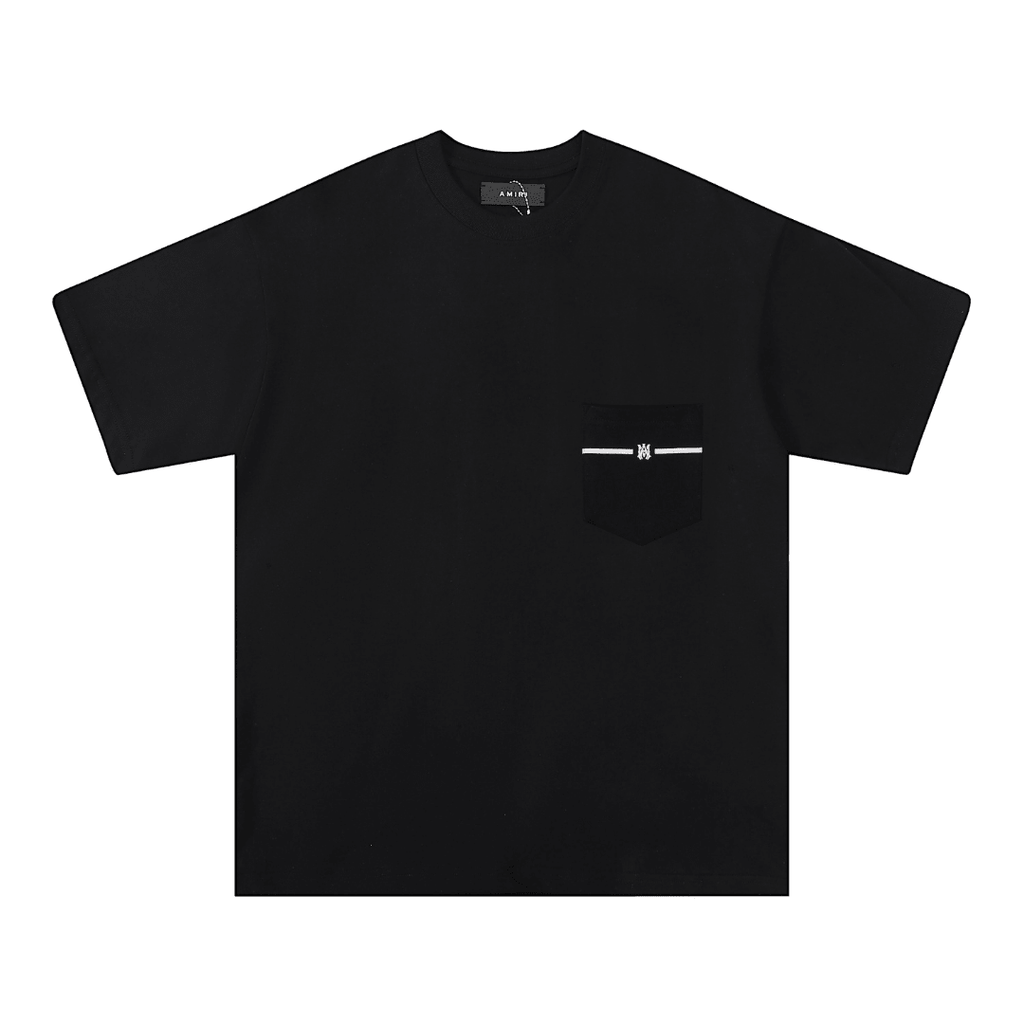 Amr M.A Monogram Bar T-shirt