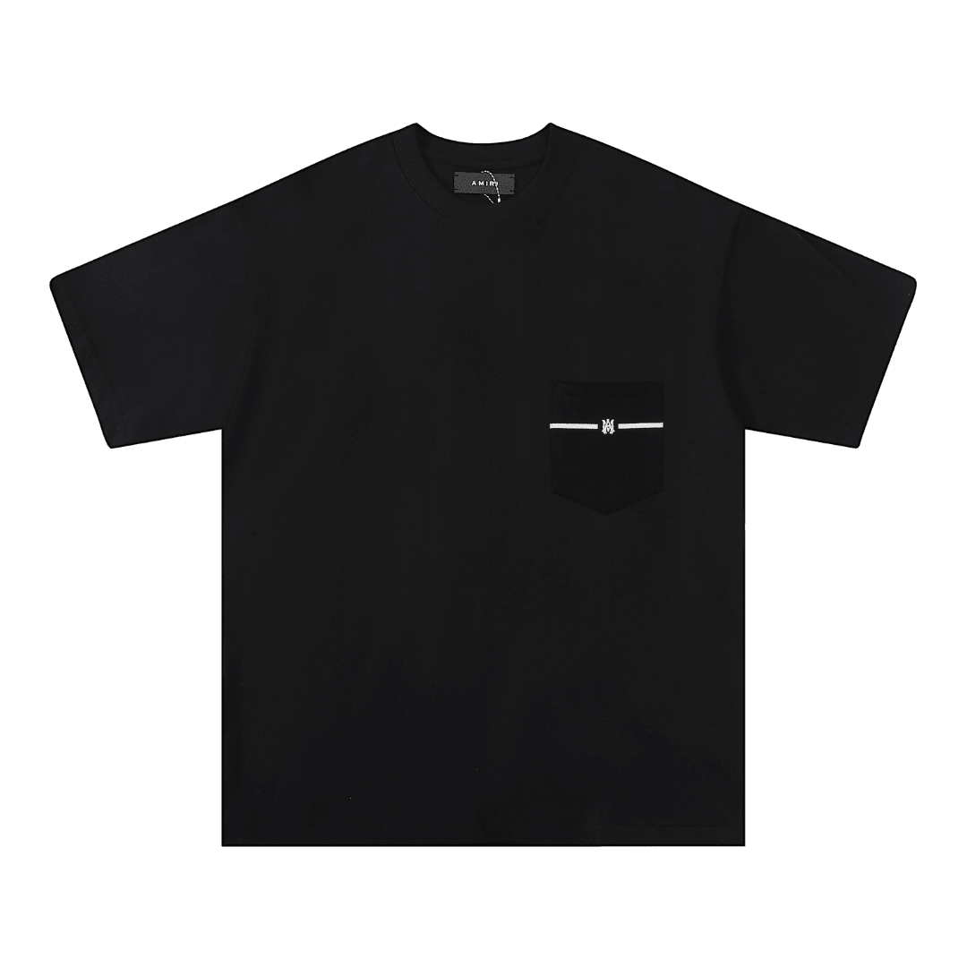Amr M.A Monogram Bar T-shirt