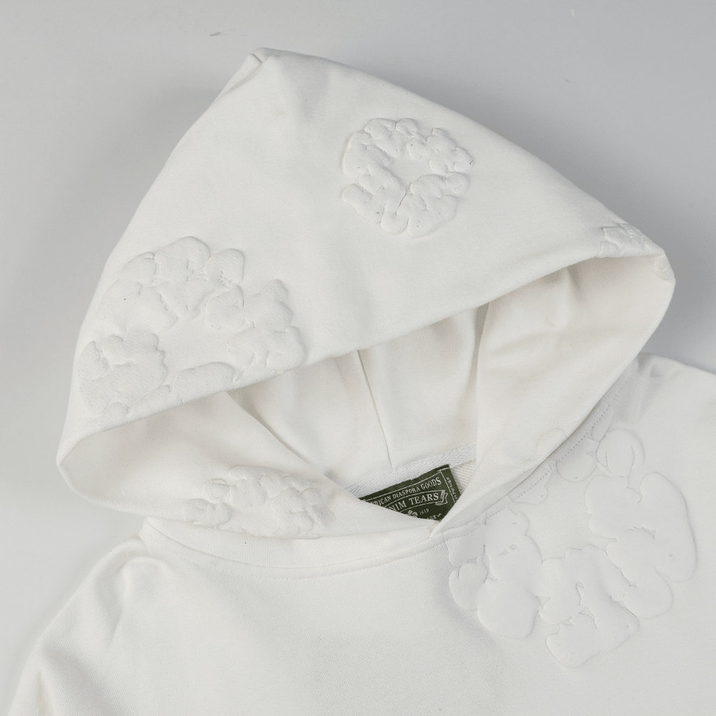 Denim Trs Full White Tracksuit