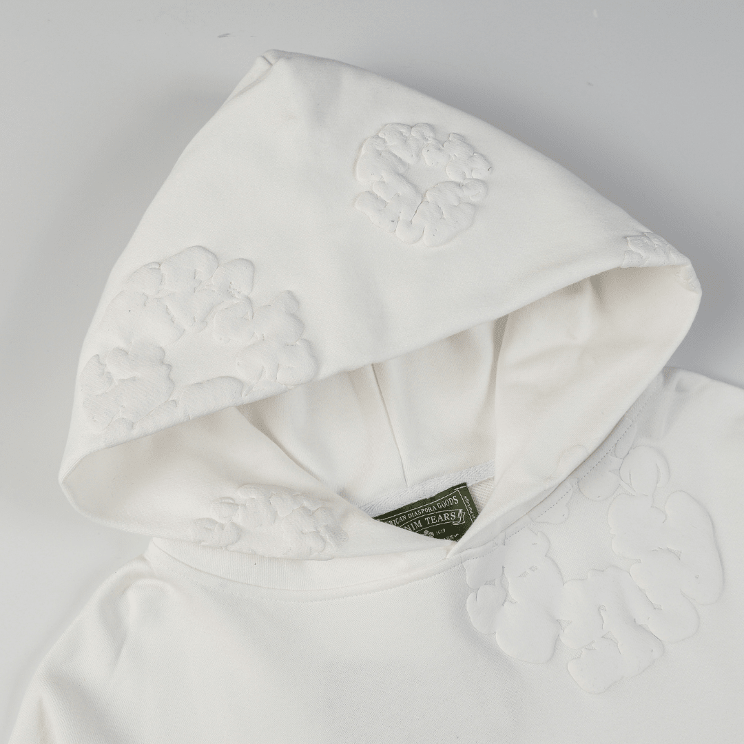 Denim Trs Full White Tracksuit