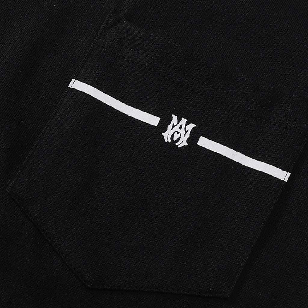 Amr M.A Monogram Bar T-shirt