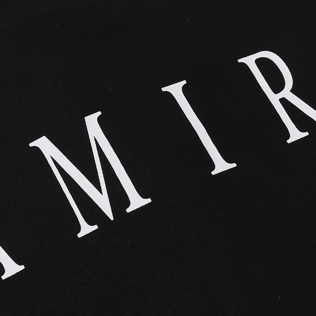 Amr M.A Monogram Bar T-shirt