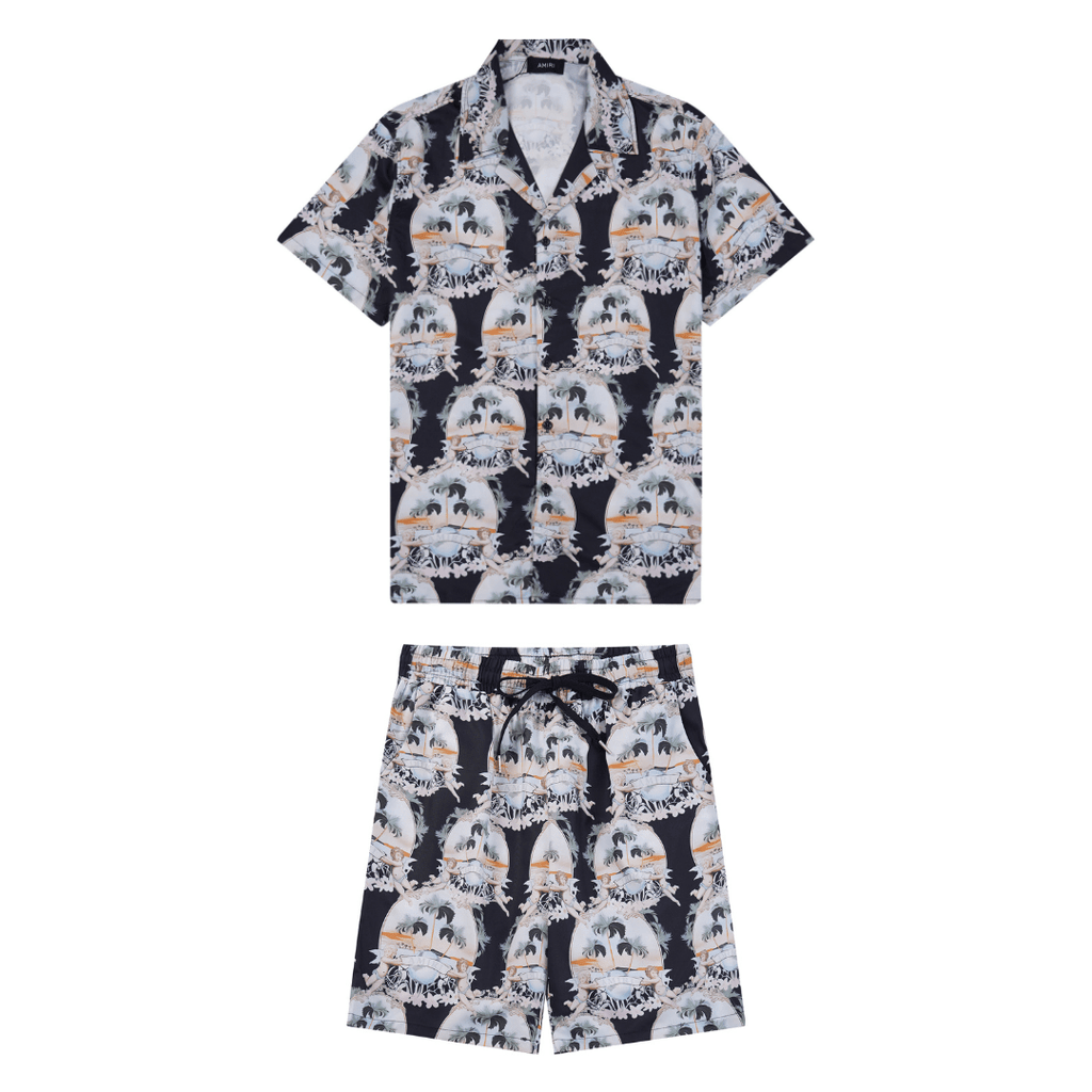 Amr Monogram Short Set
