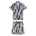 Amr Monogram Short Set