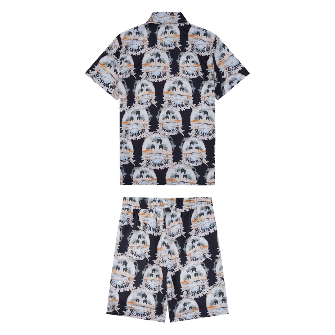 Amr Monogram Short Set