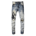 Amr Logo Black Jeans