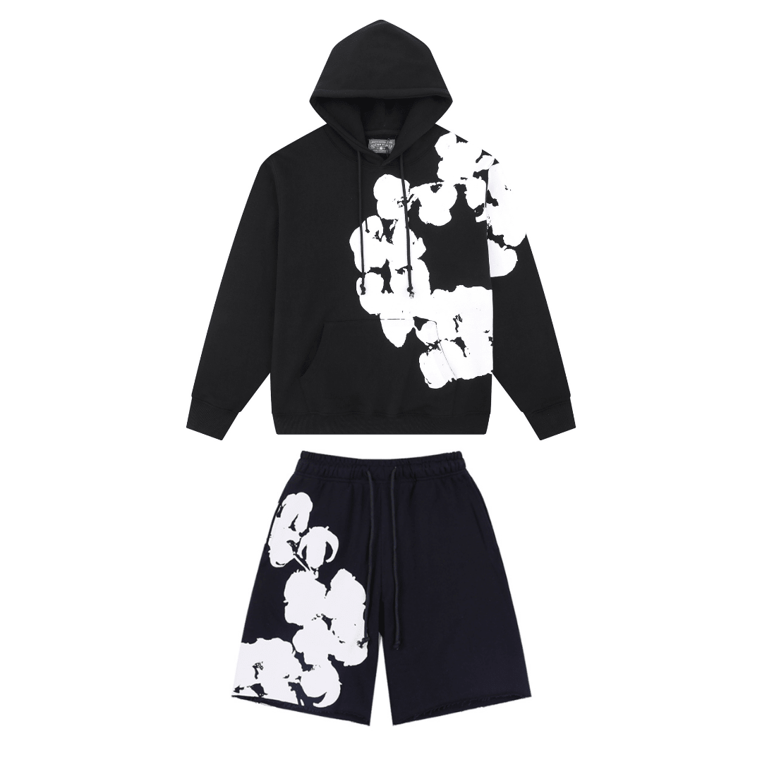 Denim Trs Black Set