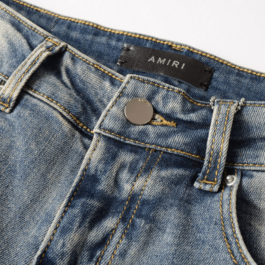 Amr Logo Black Jeans