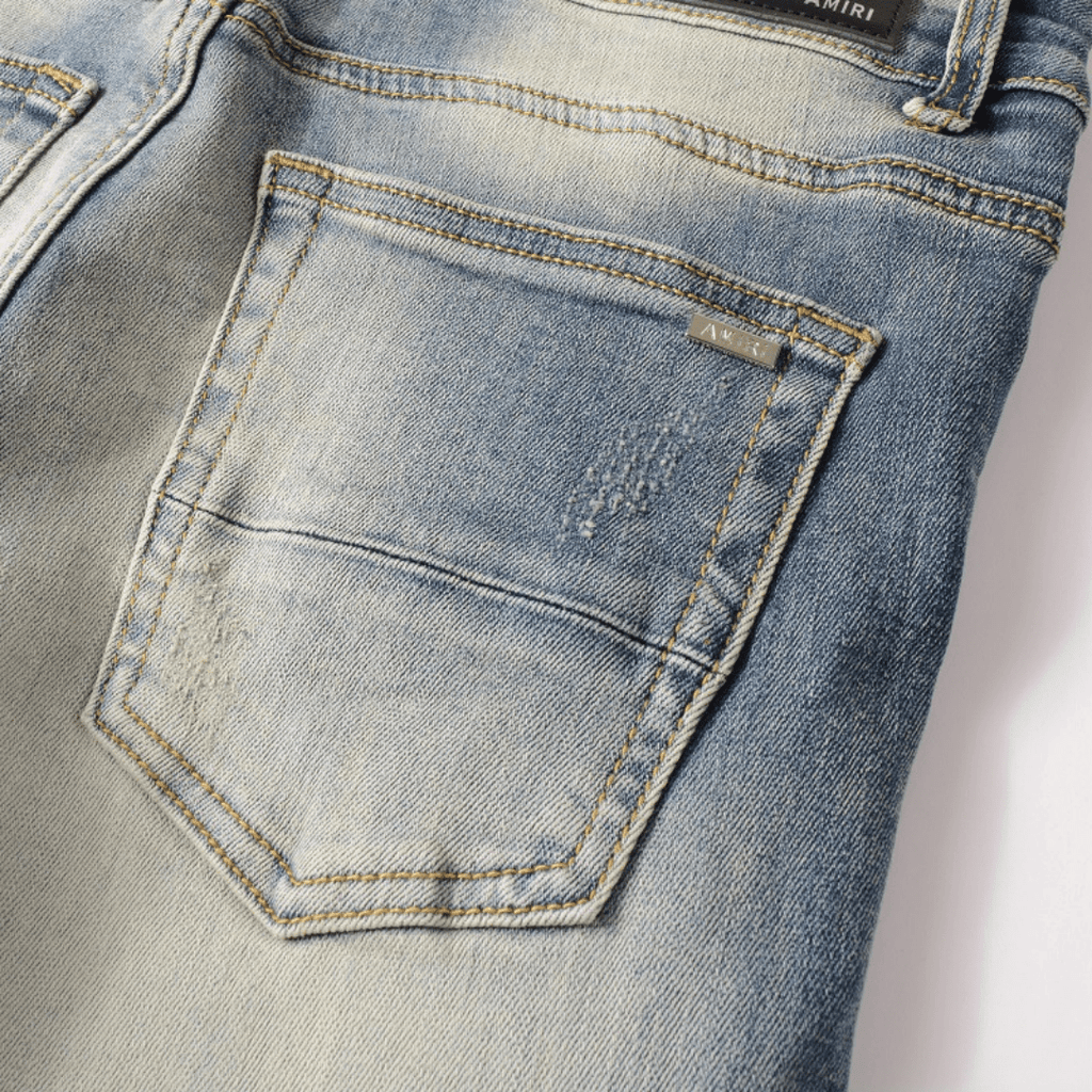 Amr Logo Black Jeans