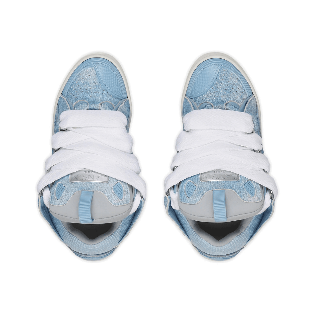 Curb Sky Blue White