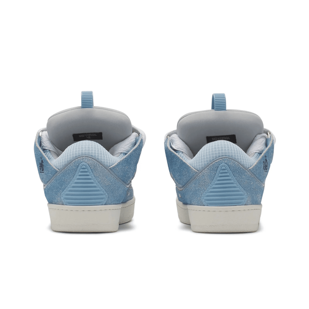 Curb Sky Blue White