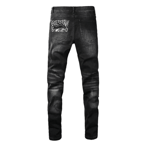 Amr Bandana Logo Jeans