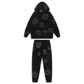 Denim Trs Full Black Tracksuit