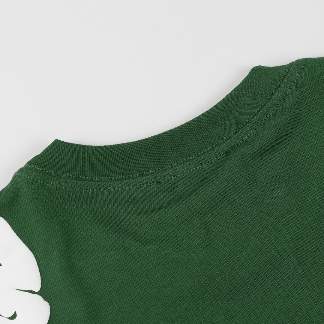 Denim Trs Green Short set