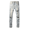 Amr Logo Blue Jeans