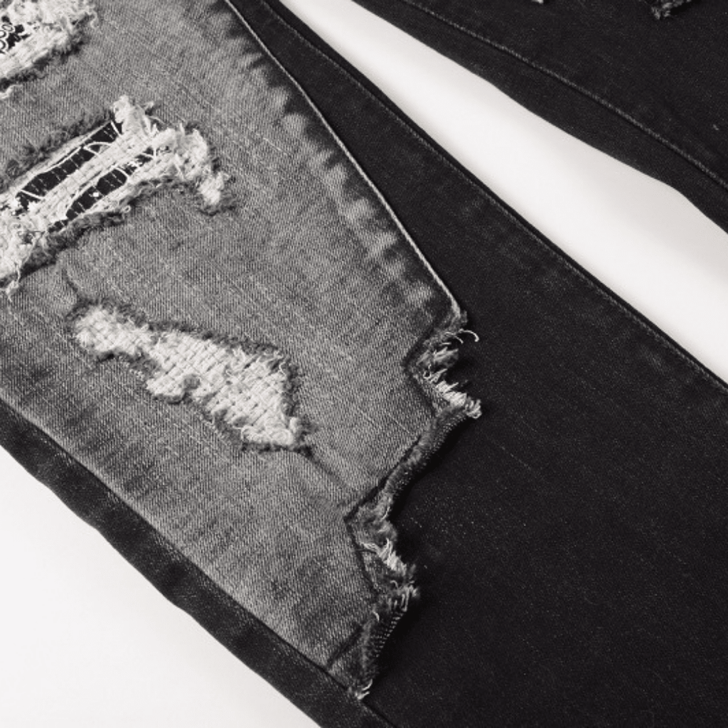 Amr Bandana Logo Jeans