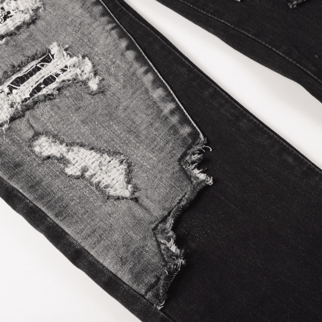 Amr Bandana Logo Jeans
