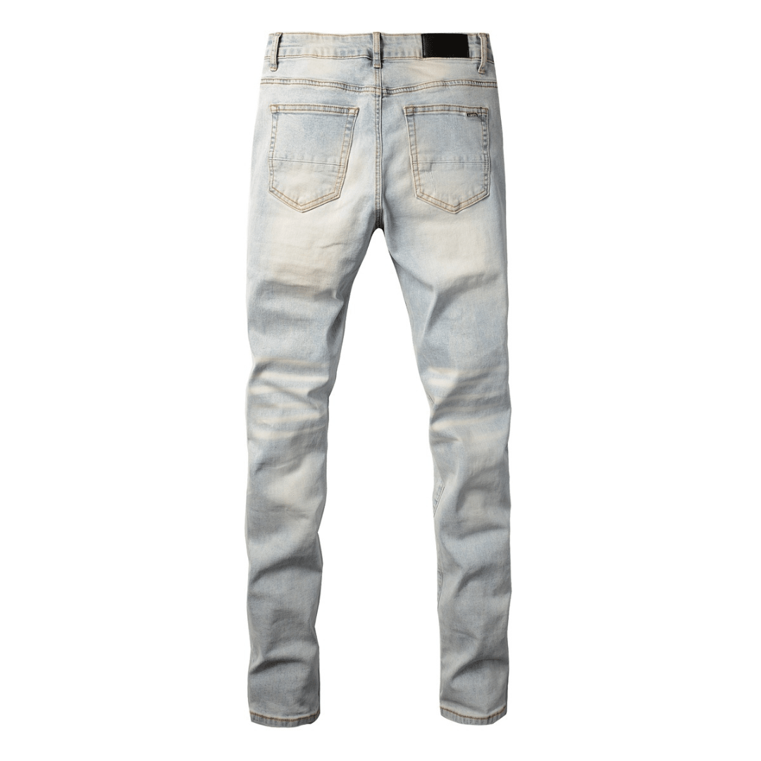 Amr Logo Blue Jeans