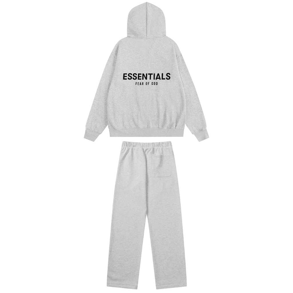Essentials Relaxed Light Grey Tracksuit