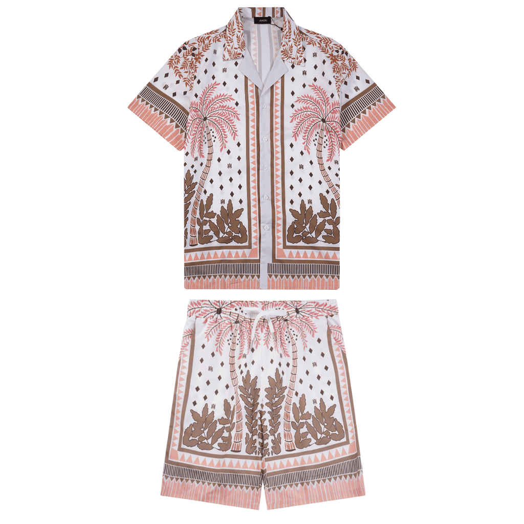 Amr Monogram Short Set