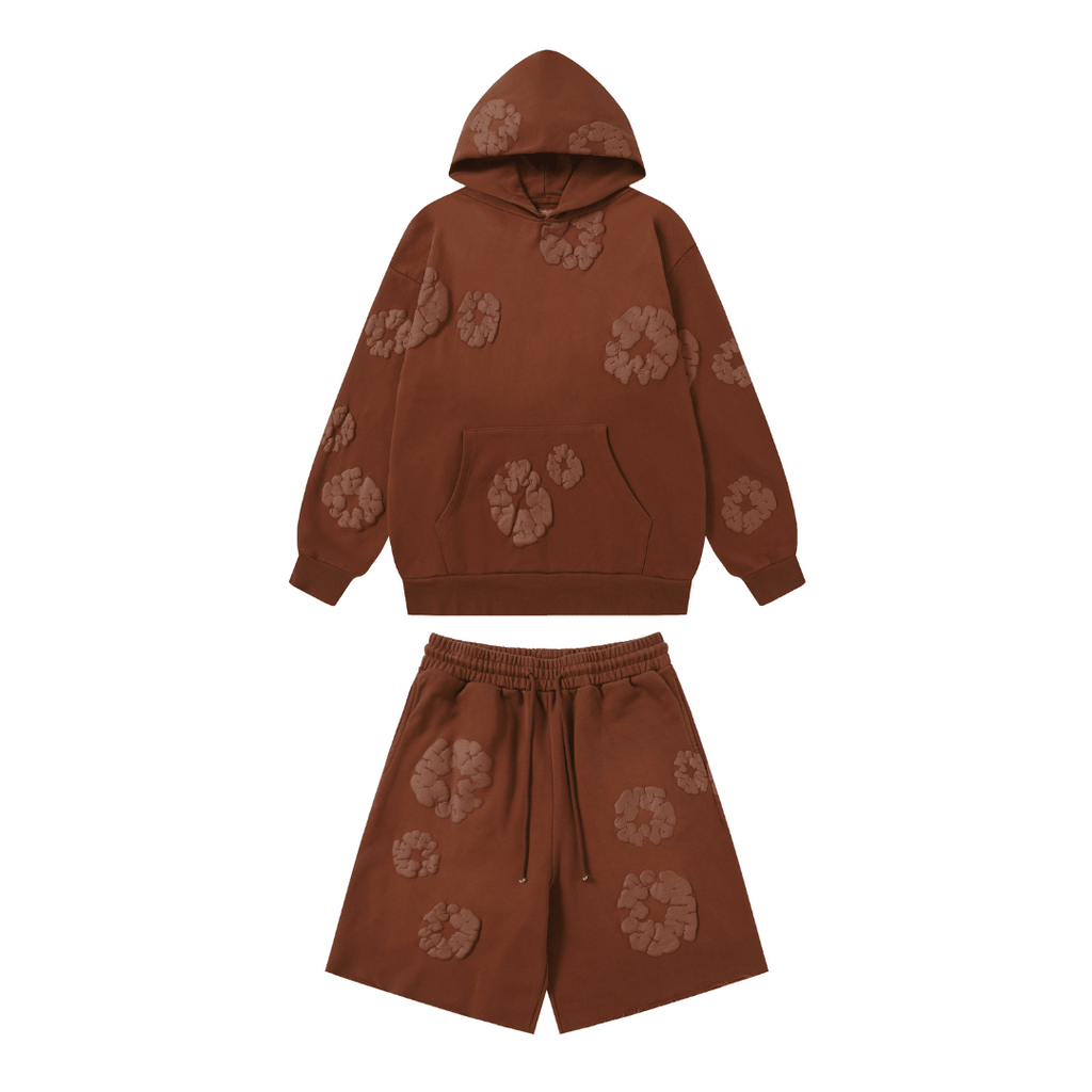 Denim Trs Brown Set
