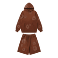 Denim Trs Brown Set