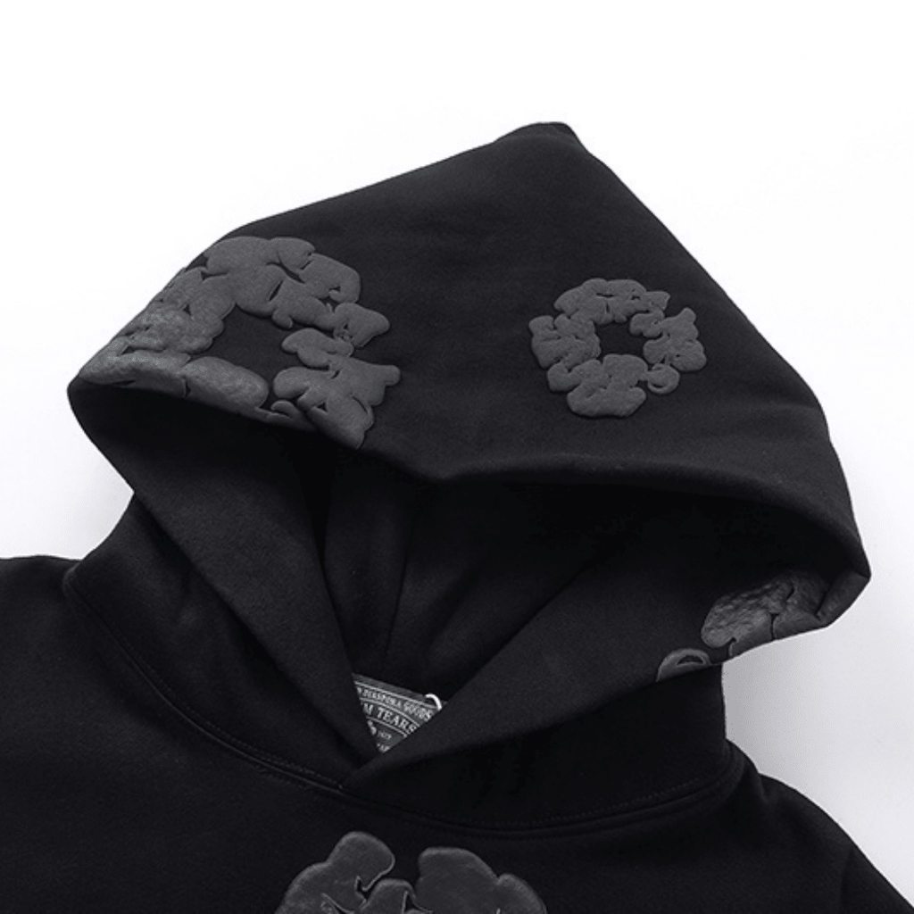 Denim Trs Full Black Tracksuit