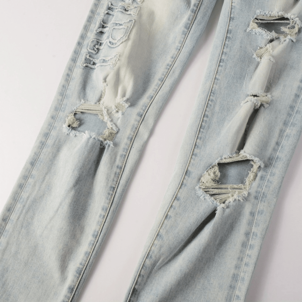 Amr Logo Blue Jeans