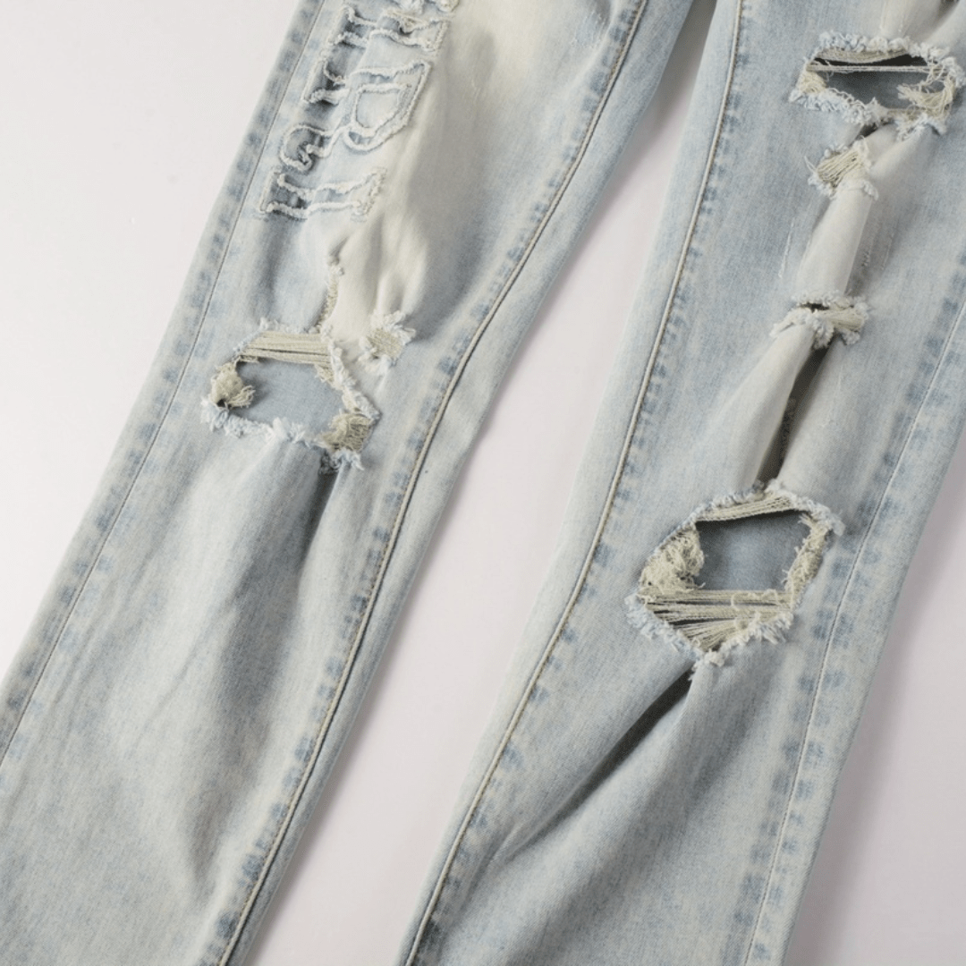Amr Logo Blue Jeans