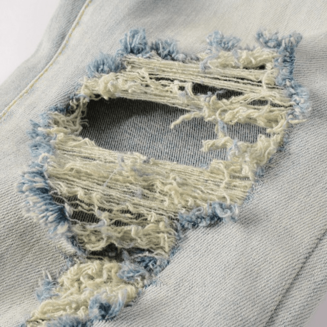 Amr M.A Paint Splatter Jeans