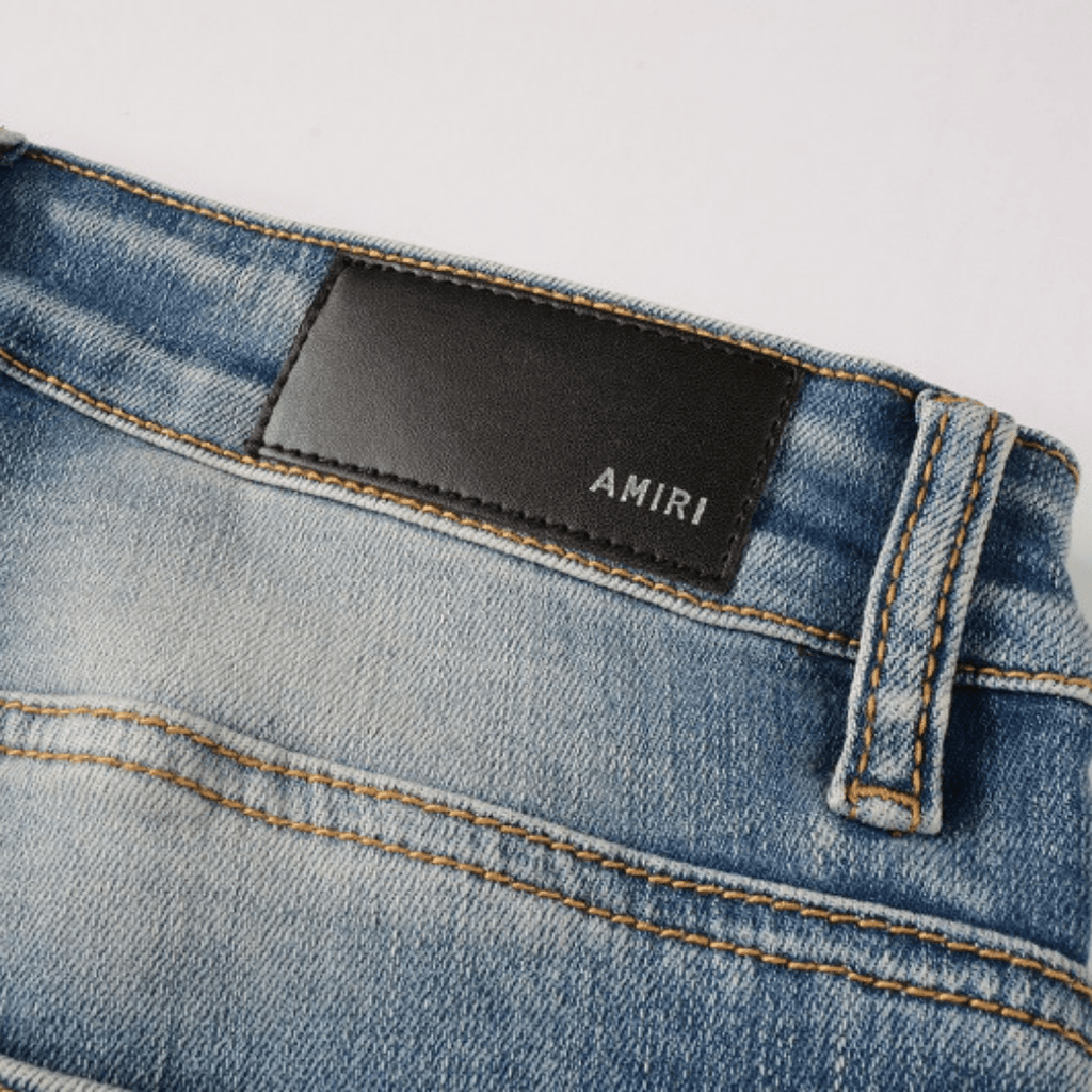 Amr M.A Paint Splatter Jeans