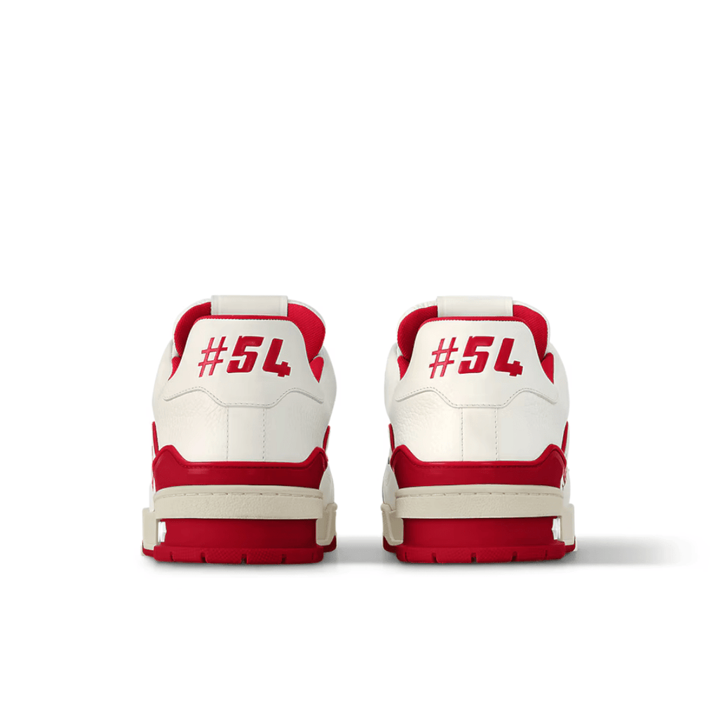 Monogram Cream Red