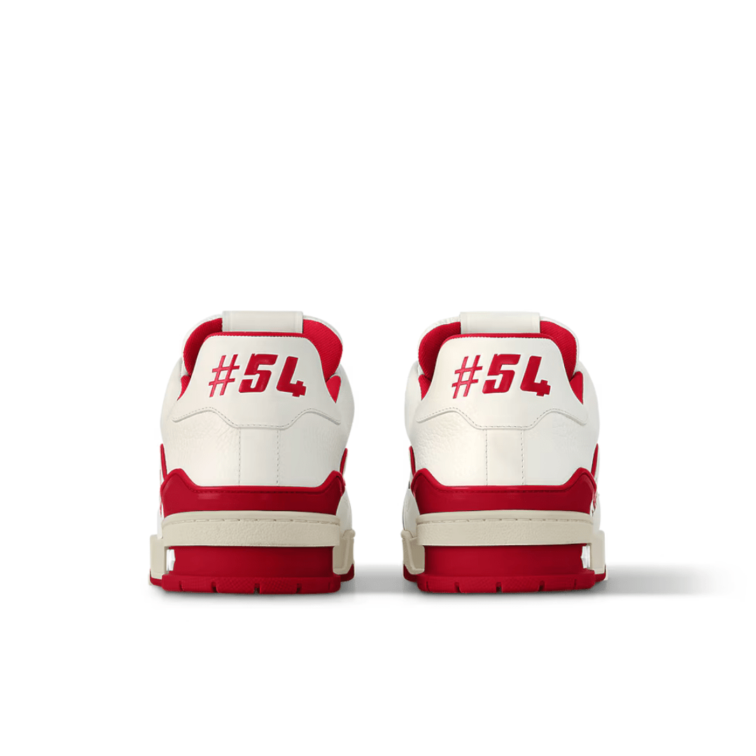 Monogram Cream Red