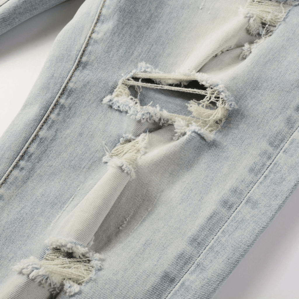 Amr Logo Blue Jeans