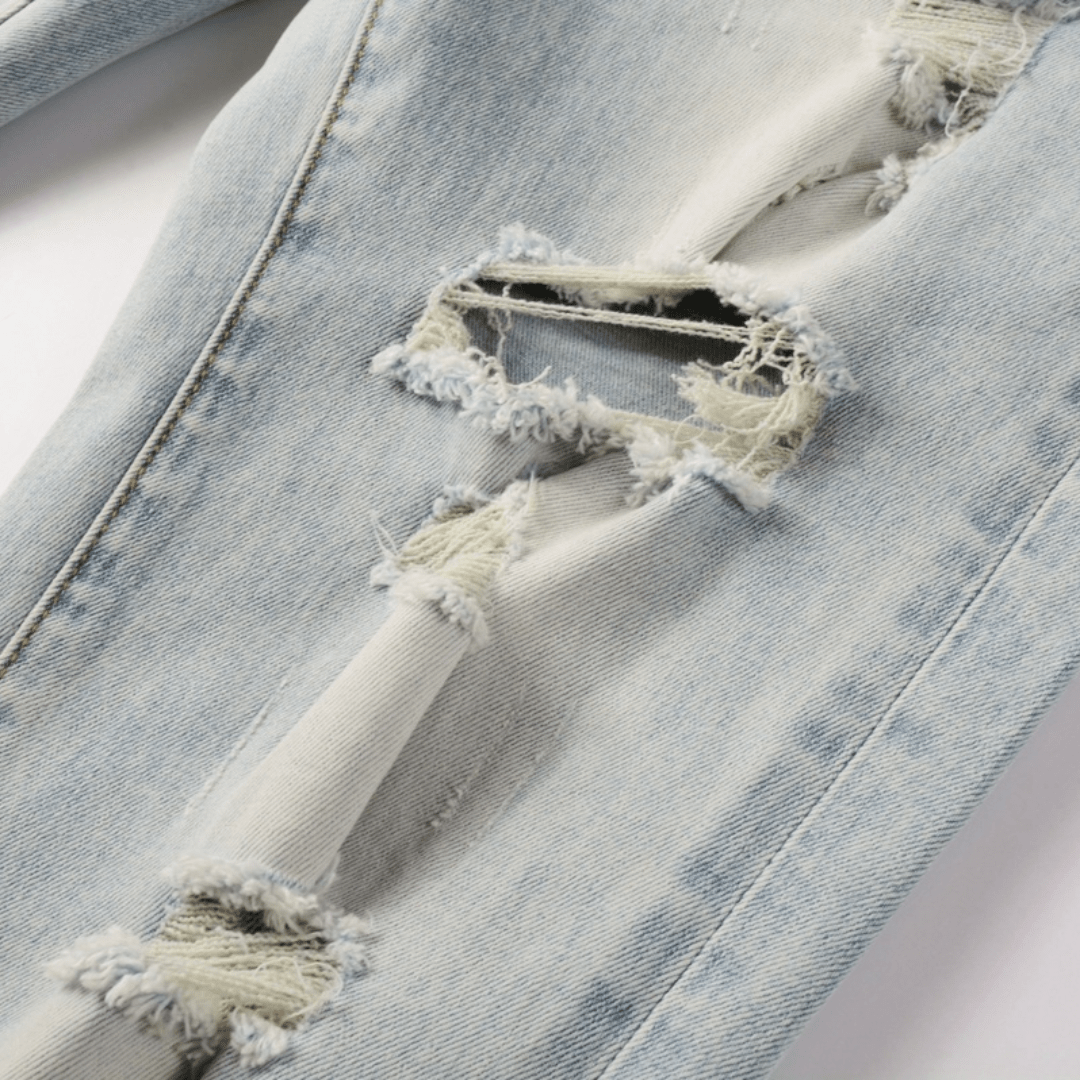 Amr Logo Blue Jeans