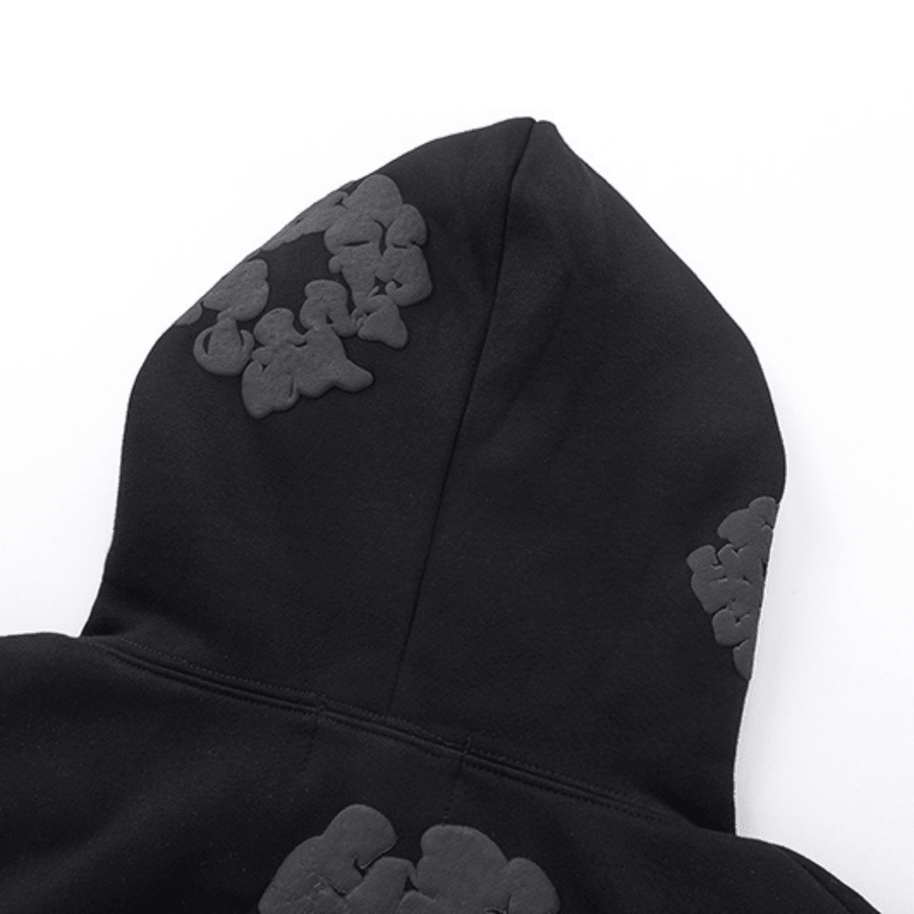Denim Trs Full Black Tracksuit