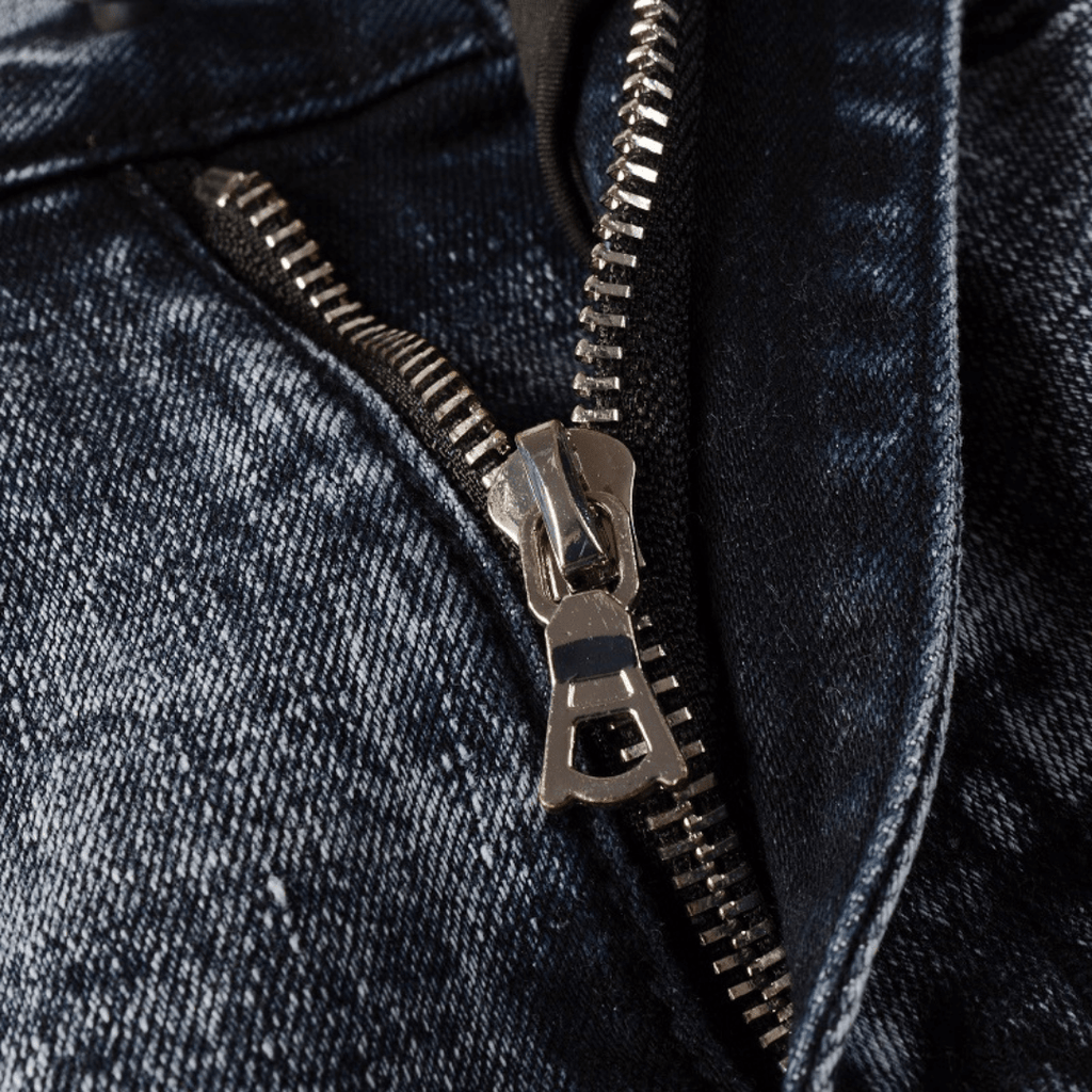 Amr Blue Patch Jeans