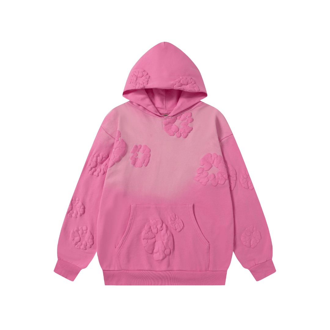 Denim Trs Pink Set