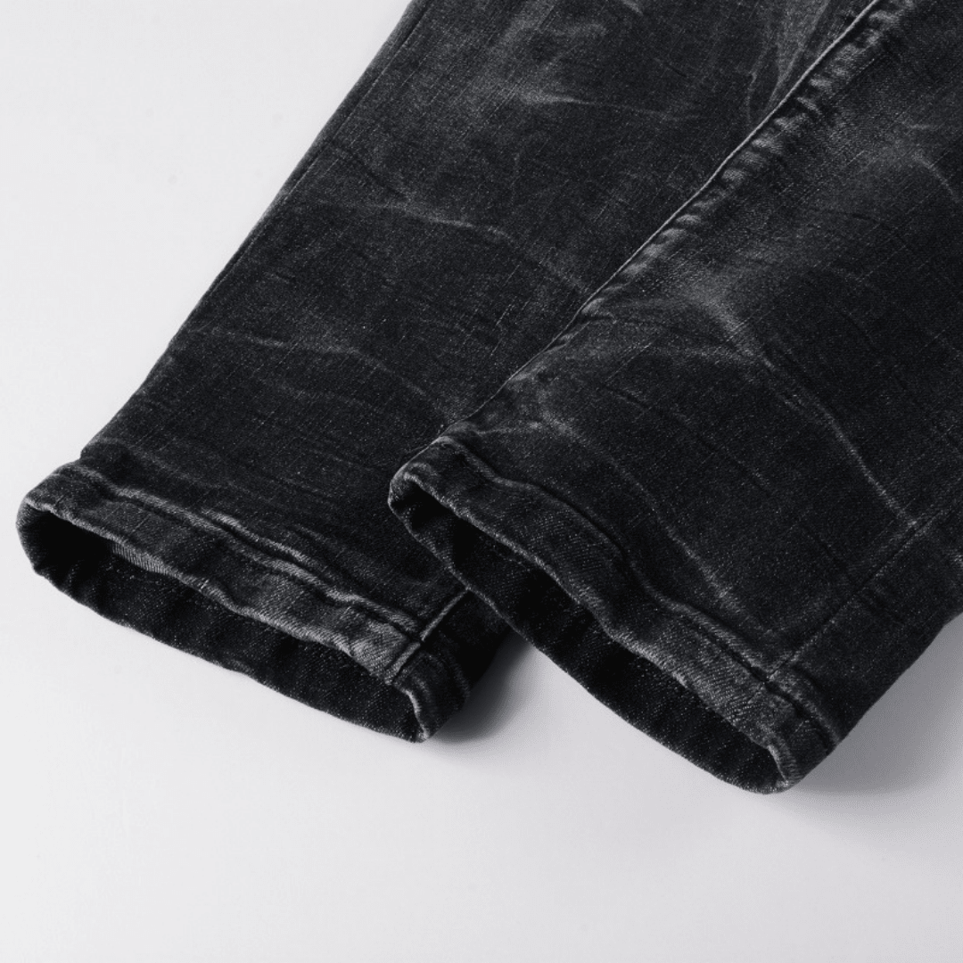 Amr Blue Patch Jeans