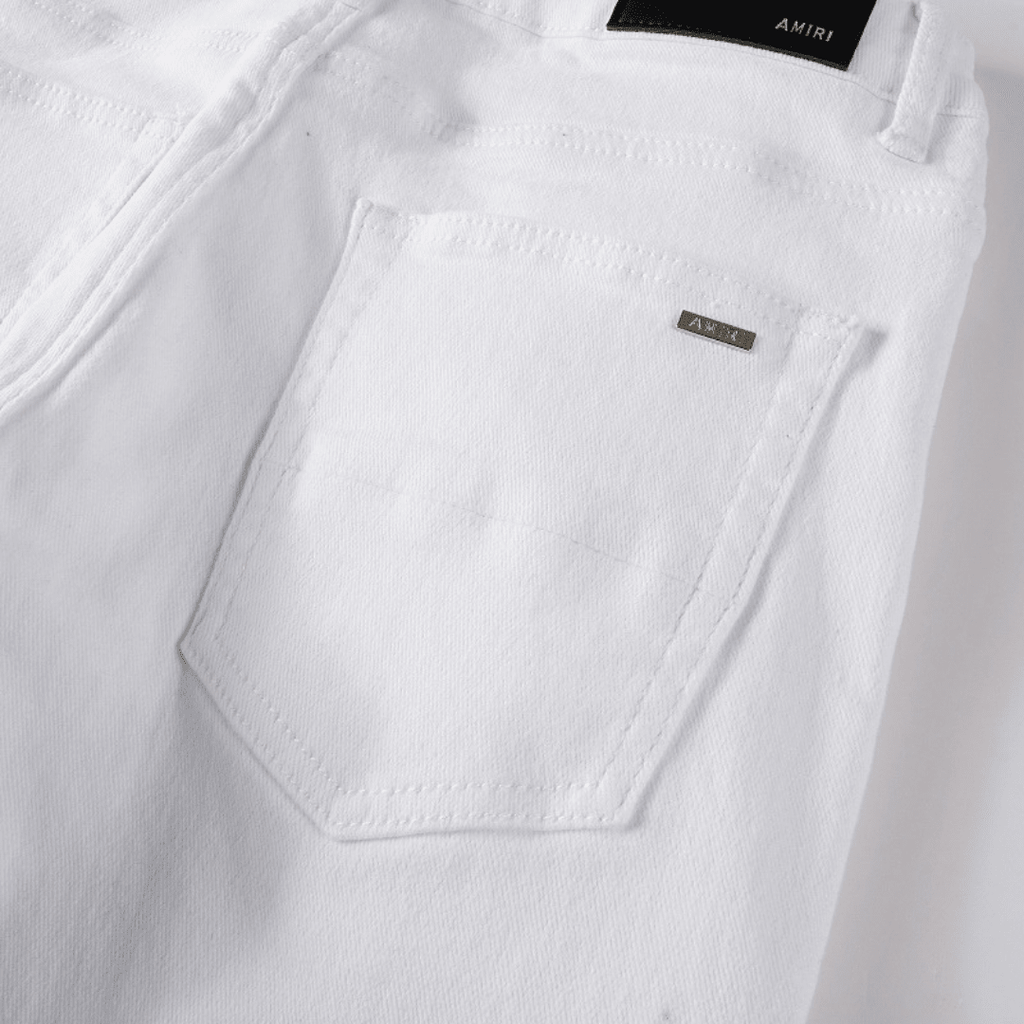 Amr White Jeans
