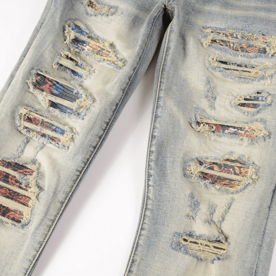 Amr Gradient Blue Jeans