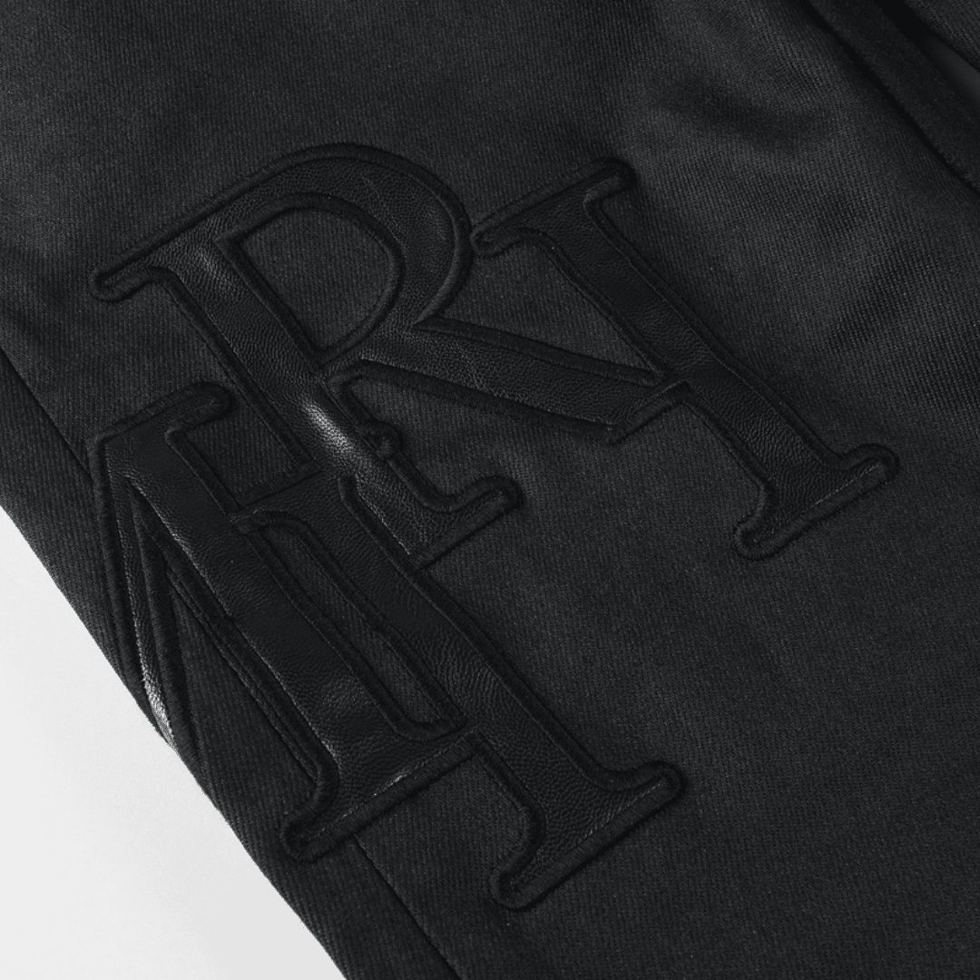 Amr Black Denim Jeans