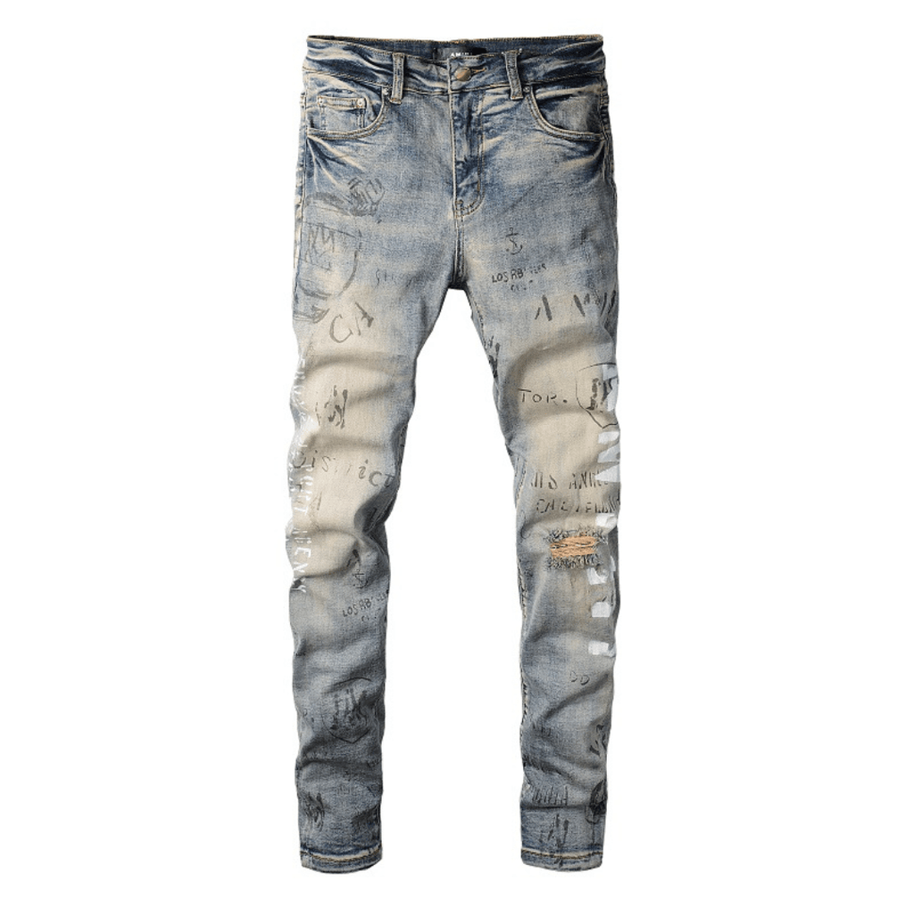 Amr M.A Paint Jeans