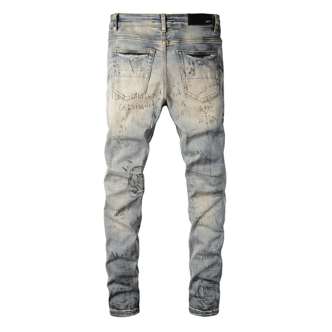 Amr M.A Paint Jeans