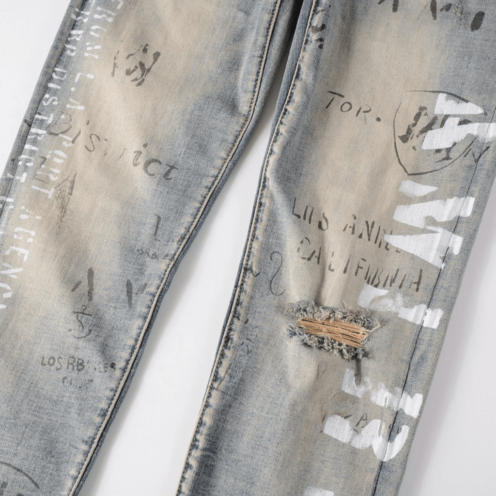 Amr M.A Paint Jeans
