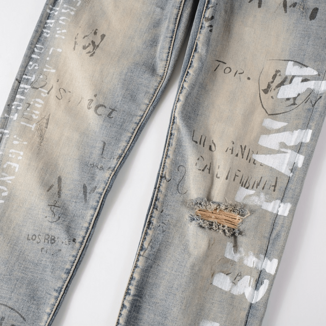 Amr M.A Paint Jeans